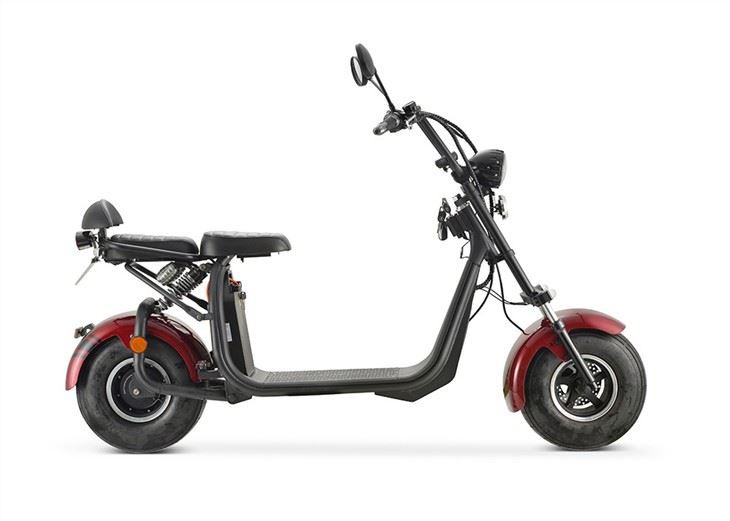 25km/h Green EEC Electric Scooter 1000W 60V
